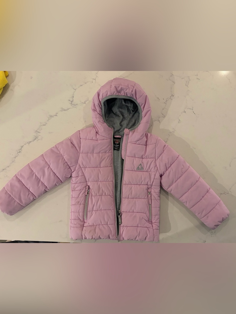 Gerry Weber Lilac Quilted Hooded Puffer Jacket